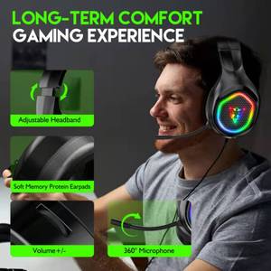 Casque d'écoute G503 d'origine avec microphone, écouteurs de jeu, direct, réduction de bruit, pour manger du poulet, <span class=keywords><strong>Illum</strong></span> - Product Image 4