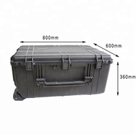 DPC135 Grande valise de rangement pour outils en plastique étanche IP67 et antichoc avec roues pour DRONE DJI INSPIRE 2 800*600*360mm