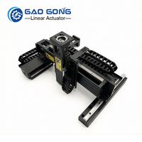 Module linéaire robotisé à portique XYZ à trois axes personnalisable série Gaogong GGK, cadre en aluminium, vis à billes, pour préhension et placement haute vitesse