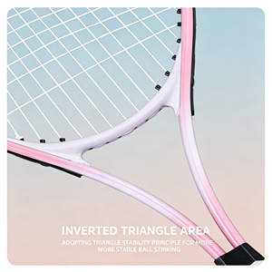 Raquette de tennis pour femmes en carbone composite de qualité supérieure, durable, avec sac de transport, pour débutantes, entraînement, look sportif féminin - Product Image 4