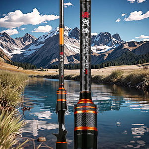 Histar Customized Ghost <strong>Power</strong> 1.98m to 3.0m 4 Action Optional Light Weight High Carbon Fishing Rod&amp;<strong>Spin</strong>/Double Brake Reel Combo - Product Image 1