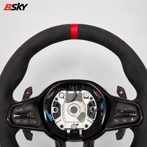 Venta Directa de Fábrica, Volante de Alcántara de Alta Calidad para <span class=keywords><strong>BMW</strong></span> F20 E90 F22 F30 F11 F13 F87 F80 F90 F39 F25 F15 F16 F26 - Product Image 4
