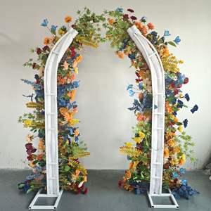 Arche de fleurs artificielles durable et très rentable pour une utilisation multi-scènes, décoration de mariage et d'événements commerciaux - Product Image 4