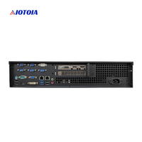 Komputer Kontrol Industri Rak 2U, Casing PC Rak Mount, 2 LAN, 8 USB, 6 COM, 2 Slot Ekspansi Full Height, IPC 6020BS
