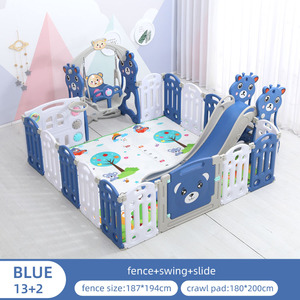 Clôture de prix Direct pour enfants, tenue de jeu réglable bon marché, sécurité solide pour bébés avec porte - Product Image 5