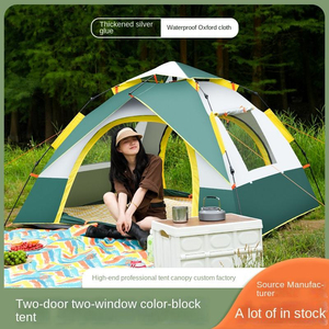 Tentes de camping personnalisées, tente extérieure automatique, vente en gros, tente pliante imperméable pour le glamping, tente portable pour les fêtes - Product Image 6