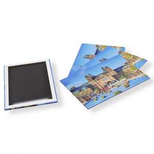 Imanes Personalizados de Metal para Refrigerador, Recuerdo Magnético para Regalos de Viaje - Product Image 3