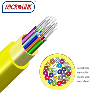 <span class=keywords><strong>Cable</strong></span> de Fibra Óptica Monomodo FTTH OS2, Blindado con Kevlar, GJPFJV de 48 Núcleos, Distribución Interior G657A2, <span class=keywords><strong>Cable</strong></span> de Fibra Óptica SM en Paquete - Product Image 2