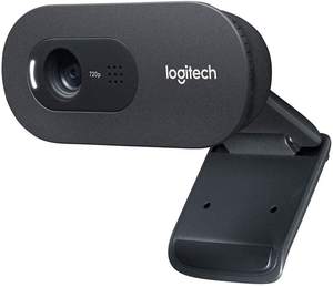 Pour Logitech <span class=keywords><strong>C270i</strong></span> HD 720P Mini <span class=keywords><strong>Webcam</strong></span> USB noir avec microphone intégré et capteur CMOS pour bureau à domicile ou bureau/ordinateur portable - Product Image 2