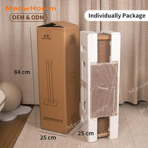 Penjualan terlaris kucing besar tiang cakar kucing tinggi tinggi karpet serat rami terbuat dari kayu Sisal dasar pohon kucing penggaruk - Product Image 5