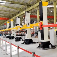 Grue gerbeuse entièrement automatique pour machine de palettisation de colis robots d'empilage de palettes
