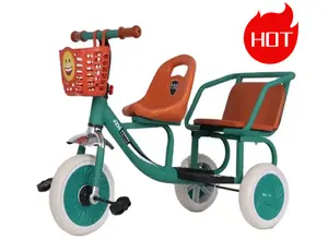 Grosir sepeda roda tiga tandem, harga rendah pabrik Tiongkok untuk anak-anak/3 dalam 1 skuter sepeda anak-anak menyenangkan/sepeda tiga untuk bayi
