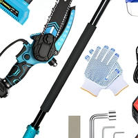 Scie à chaîne électrique sans fil pour jardin, machine de taille pour le bois, ensemble d'outils de jardinage pour la taille et la coupe