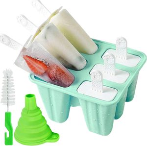 New Product Silicone Sticks Shape Popsicle Mold for Ice <b>Cream</b> Making - Product Image 1