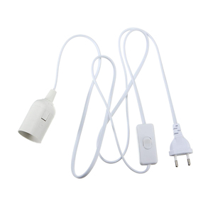 Liweida <span class=keywords><strong>E26</strong></span> <span class=keywords><strong>E27</strong></span> ổ cắm giữ đèn treo dây điện 1.8m chiều dài dây với công tắc nguồn và chúng tôi EU cắm cho trong nhà đèn nhà - Product Image 3