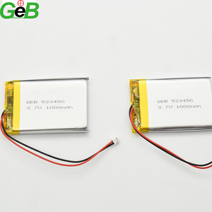 High quality manufacturer drop shipping polymer lithium battery 3,7 V 523450 1000mAh 1AH battery Bluetooth headset - Product Image 6