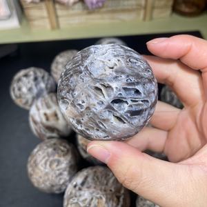 Esfera de Esfalerita de Alta Calidad al por Mayor, Geoda Tallada, Cristal Natural, Bola de Cristal Curativa, Artesanía, Regalo, Decoración - Product Image 5