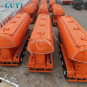 LUYI Nouveau Modèle 2026 <span class=keywords><strong>Remorque</strong></span> Citerne à Ciment en Vrac 4 Essieux 45 Mètres Cubes 4 Compartiments Couleur et Logo Personnalisables Vente Chaude - Product Image 4