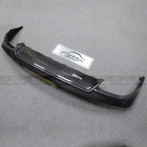 New Black Carbon Fiber Rear Bumper <b>Lip</b> Fins Spoiler Winglet <b>Splitter</b> for IS200 IS250 IS350 F Sport - Product Image 1