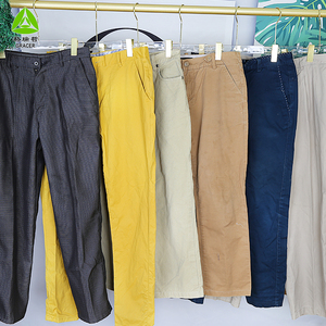 Fabbrica di seconda mano <span class=keywords><strong>abbigliamento</strong></span> Per chilo migliori pantaloni di cotone Per gli uomini Dubai vestiti usati in balle - Product Image 2