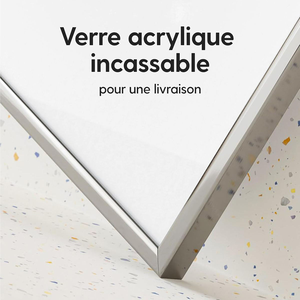 Cadres photo en gros 4 couleurs A1 A2 A3 A4 Cadre photo mural en alliage d'aluminium métallique avec verre ou plexiglas - Product Image 3