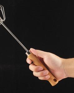 304 thép không gỉ nhỏ bán tự động Whisk Kem Whipper và sữa trộn tay Beater với <span class=keywords><strong>Silicone</strong></span> xoay để sử dụng nhà - Product Image 3