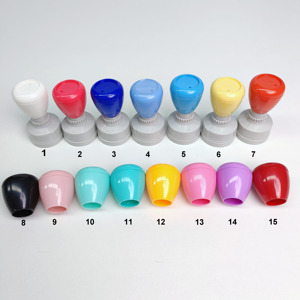 Usine en gros coloré éducation école prix récompense commentaires mousse caoutchouc Flash timbre HA rond 30mm Flash timbre - Product Image 6
