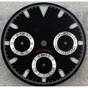 Esfera de Reloj Cronógrafo Multifunción Luminosa Verde de 29.5mm, Piezas Modificadas para Movimiento de Cuarzo VK63 - Product Image 5