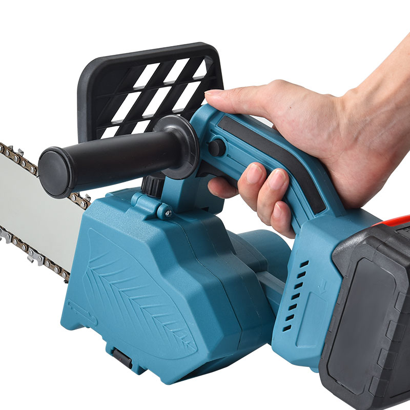 Cordless lithium Battery Chain Saw Mini Brushless Rechargeable Electric Wood Cut Garden Lithium Chainsaw
