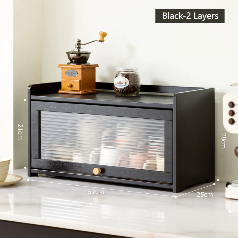 Black-2 Layers-Wide Size