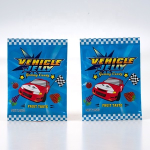 Kemasan Permen Vegan Amerika dari Gula Vegan Tiongkok Bebas Gula Jelly Rasa Buah Bentuk Mobil Permen Karet Biru Manis - Product Image 5