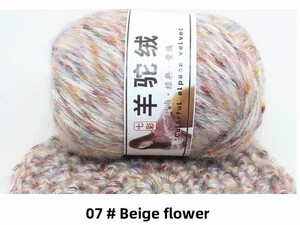 Filament coloré blanchi fait main pour le tricot DIY, fil moyen-gros pour pulls, écharpes, manteaux, pelotes de <span class=keywords><strong>laine</strong></span>, vente en gros du fabricant - Product Image 6