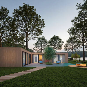 Maison roulotte moderne verte et verte pour villa, appartement, conteneur en acier préfabriqué, étanche, vente en gros disponible - Product Image 3