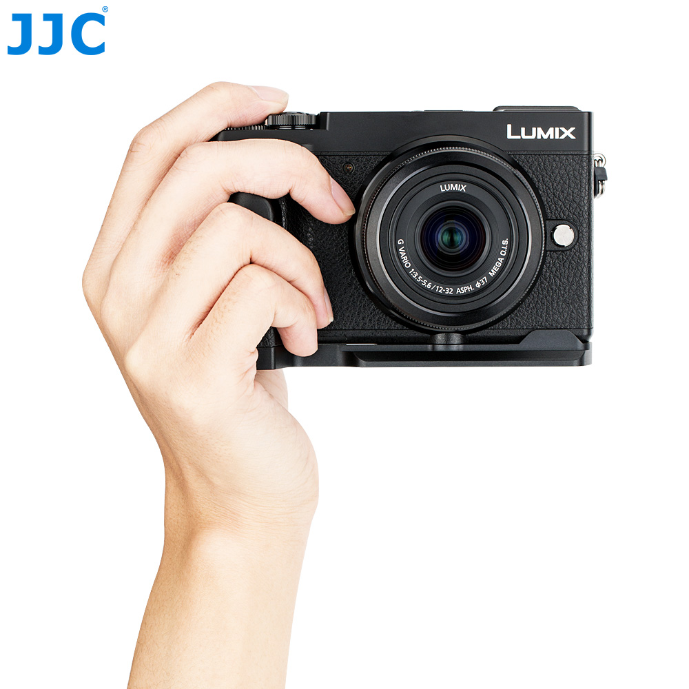 Panasonicパナソニック GX9用 ハンドグリップ（黒檀/エボニー) パナソニックLumixGX9/GX7 MarkIIIおよびGX85/GX80/GX7 MarkII用