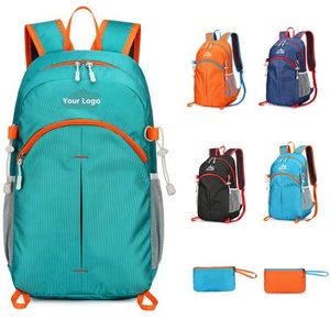 Mochila de Nailon Ligera Antirrobo, Diseño Impermeable, Logotipo Personalizado, Cierre con Cremallera, Forro de Poliéster, para Senderismo, Popular - Product Image 3