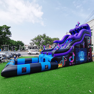 New Design Jumping Bouncer <strong>Slide</strong> with Pool Adult <strong>Inflatable</strong> Water <strong>Slide</strong> - Product Image 4