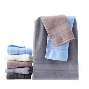 Pure Cotton Face <b>Towels</b> 33x73cm Absorbent Lint Free For Home And Gift Use With Logo Customization - Product Image 4