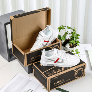 Diseño de caja de embalaje corrugado personalizado de fábrica, todo tipo de <span class=keywords><strong>cajas</strong></span> de zapatos, zapatos de lona Kraft, caja de regalo exprés por correo - Product Image 3