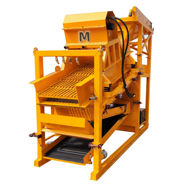 Vibrating Mining Machine for Placer Alluvial Gold Washing and Recovery