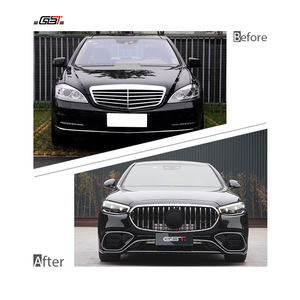 ชุดแต่ง GBT Factory 2024 สำหรับ <span class=keywords><strong>Mercedes</strong></span> W221 อัพเกรดเป็น W223 <span class=keywords><strong>S63</strong></span> ประกอบด้วยกันชน บังโคลน ไฟหน้า สำหรับรถยนต์ <span class=keywords><strong>Mercedes</strong></span> Benz S Class W221 รุ่นปี 2008-2012 - Product Image 3