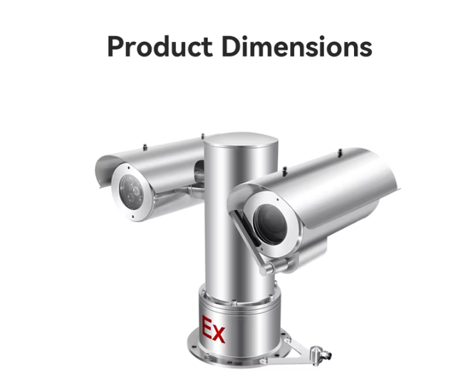 ATEX Fammable Zones Industrial Explosion-proof&anti-corrosion Infared HD Intelligent Integration Cctv Camera