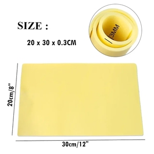 3MM A4 3MM di spessore tatuaggio sintetico pratica la pelle doppio lato tatuaggio Training Silicone Pad Microblading pratica pelle - Product Image 3