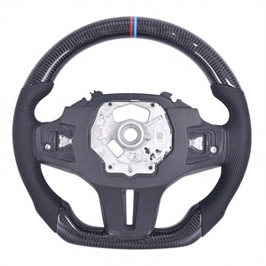 Volante LED de Fibra de Carbono Personalizado para G20 G28 G29 G30 G32 G38 G11 G12 G05 G01 G02 X3 X4 - Product Image 2