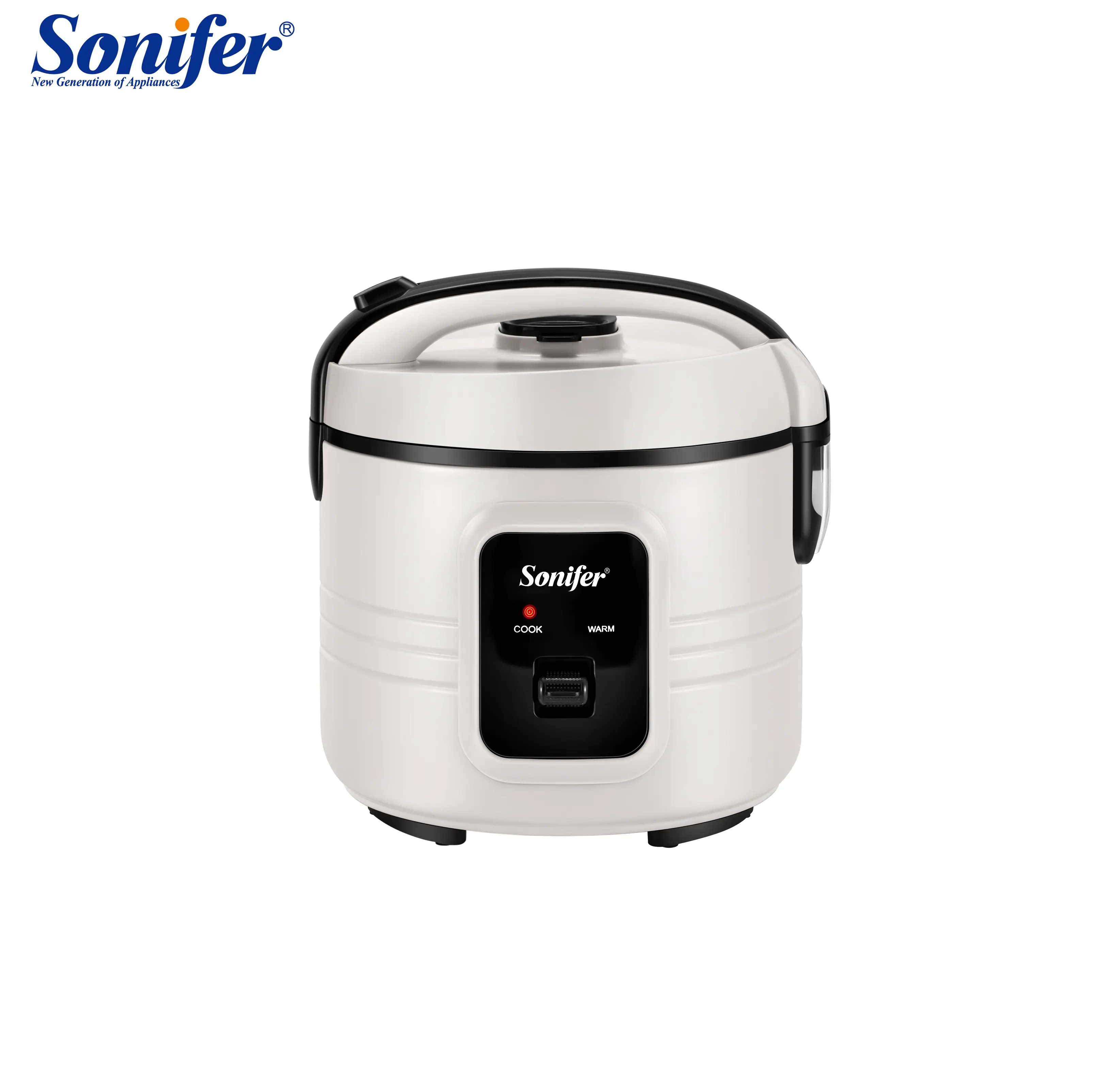 Sonifer SF-4027 yeni ev kullanımı 900w yapışmaz küçük otomatik beyaz elektrikli pirinç ocaklar 5 litre