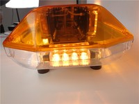 Barra de luz de advertencia ámbar de emergencia Barra de luces estroboscópicas LED con vehículos de seguridad