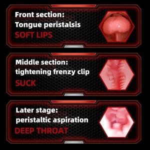 Nouveautés 2025 : Godet de masturbation vibrant à double tête avec interaction vocale pour hommes – Produit sexuel masculin pour l'exercice - Product Image 3