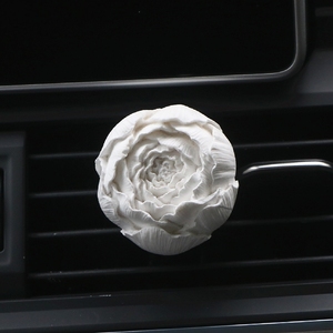 Diffuseur d'huiles essentielles en porcelaine en gros, <span class=keywords><strong>parfum</strong></span> d'intérieur, clip <span class=keywords><strong>de</strong></span> ventilation <span class=keywords><strong>de</strong></span> voiture en céramique <span class=keywords><strong>parfum</strong></span>ée, désodorisant en plâtre aromatique - Product Image 6