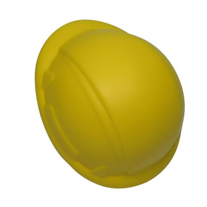 Promotional Gifts PU Foam Yellow Hat Character Shaped Venting Slow Rising Stress Reliever Soft <b>Squeeze</b> Toy for Kids and Adults - Product Image 4
