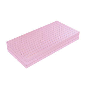Panneaux d'<span class=keywords><strong>isolation</strong></span> en mousse rose 1/2 pouce d'épaisseur, panneaux Foamular pour projets d'artisanat ou d'amélioration de l'habitat, revêtements pour fenêtres, murs, plafonds - Product Image 1