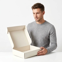 Boîte d'expédition blanche personnalisée pour vêtements, avec votre logo, pour emballage de bijoux – Offre Spéciale
